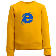 Детский свитшот Internet Explorer