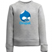 Детский свитшот с логотипом Drupal