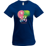 Футболка Vegetables and meat are friends