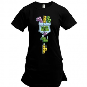 Удлиненная футболка Tetris
