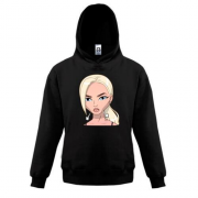 Детская толстовка Art. Blonde angry