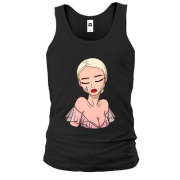 Мужская майка Art. Blonde crying