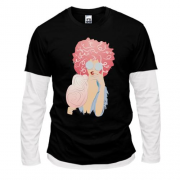 Комбінований лонгслів Cotton Candy Girl