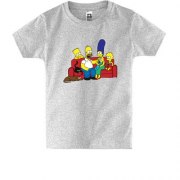 Детская футболка Simpsons family