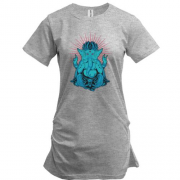Подовжена футболка Elephant Buddha