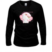 Лонгслив Baby elephant pink
