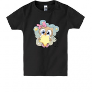 Дитяча футболка Baby owl with a star