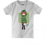 Детская футболка Minecraft Girl