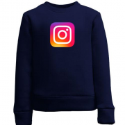 Дитячий світшот с логотипом Instagram