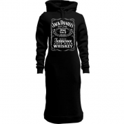 Женская толстовка-платье Jack Daniels (glow)