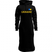 Женская толстовка-платье Сборная Украины