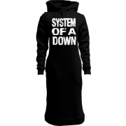 Женская толстовка-платье  "System Of A Down"