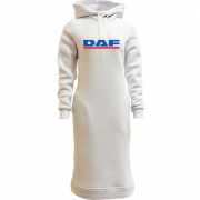 Женская толстовка-платье с лого DAF
