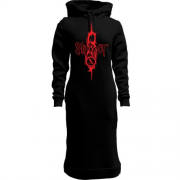 Женская толстовка-платье Slipknot (logo)