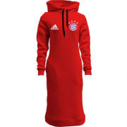 Женская толстовка-платье FC Bayern München («Бавария» Мюнхен)
