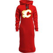 Женская толстовка-платье Calgary Flames