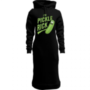 Женская толстовка-платье I'm pickle Rick (2)