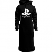 Женская толстовка-платье PlayStation