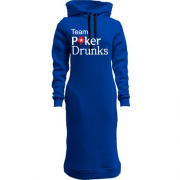Женская толстовка-платье Team Poker Drunks