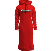 Женская толстовка-платье ICON Motosport