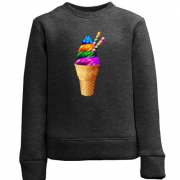 Дитячий світшот Rainbow Ice Cream