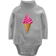 Дитячий боді LSL Pink Ice Cream