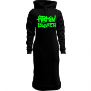 Женская толстовка-платье Armin Van Buuren (графити)