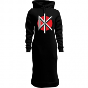 Женская толстовка-платье Dead Kennedys