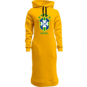 Жіноча толстовка-плаття Збірна Бразилії з футболу