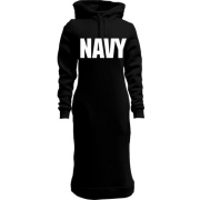 Женская толстовка-платье NAVY (ВМС США)