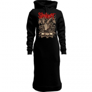 Женская толстовка-платье Slipknot (Кости)