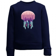 Детский свитшот с медузой