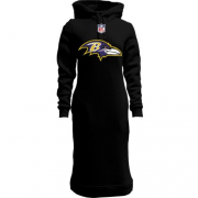 Жіноча толстовка-плаття Baltimore Ravens