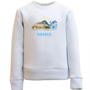 Детский свитшот с достопримечательностями Греции
