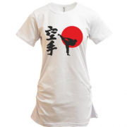 Подовжена футболка Karate