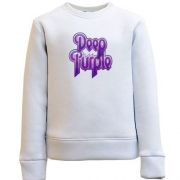 Детский свитшот Deep Purple (фиолетовый логотип)