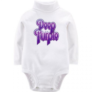 Дитячий боді LSL Deep Purple (фіолетовий логотип)