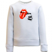 Детский свитшот Rolling Stones (граммофон)