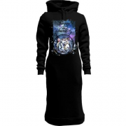 Жіноча толстовка-плаття з тигром "Enjoy the universe" (1)
