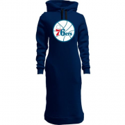 Женская толстовка-платье Philadelphia 76ers