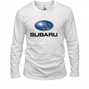 Лонгслив с лого Subaru
