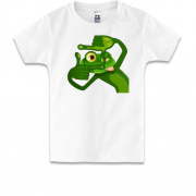Детская футболка лягушка-фотограф