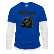 Комбинированный лонгслив Nikon D850