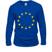 Лонгслив с символикой Евро Союза