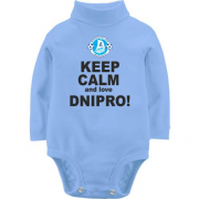 Дитячий боді LSL Keep calm and love Dnipro