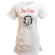 Подовжена футболка Jimi Hendrix