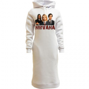 Женская толстовка-платье Nirvana (color)