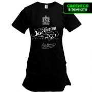 Подовжена футболка jose cuervo (glow)