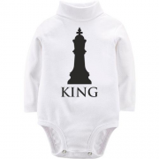 Детский боди LSL с шахматным королем