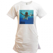 Подовжена футболка Nirvana Nevermind (2)